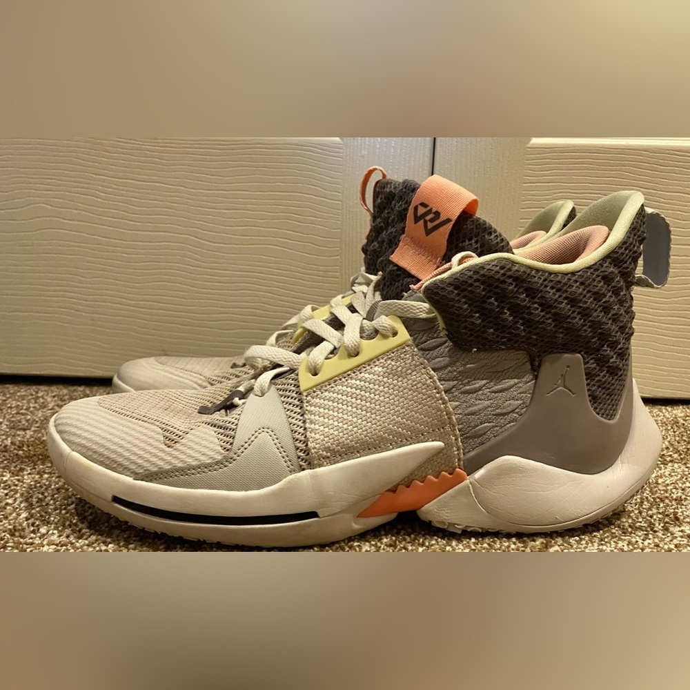 Nike Jordan New Why Not Zero.2 KB III Gray Shoes Mens 11.5 AO6219-002